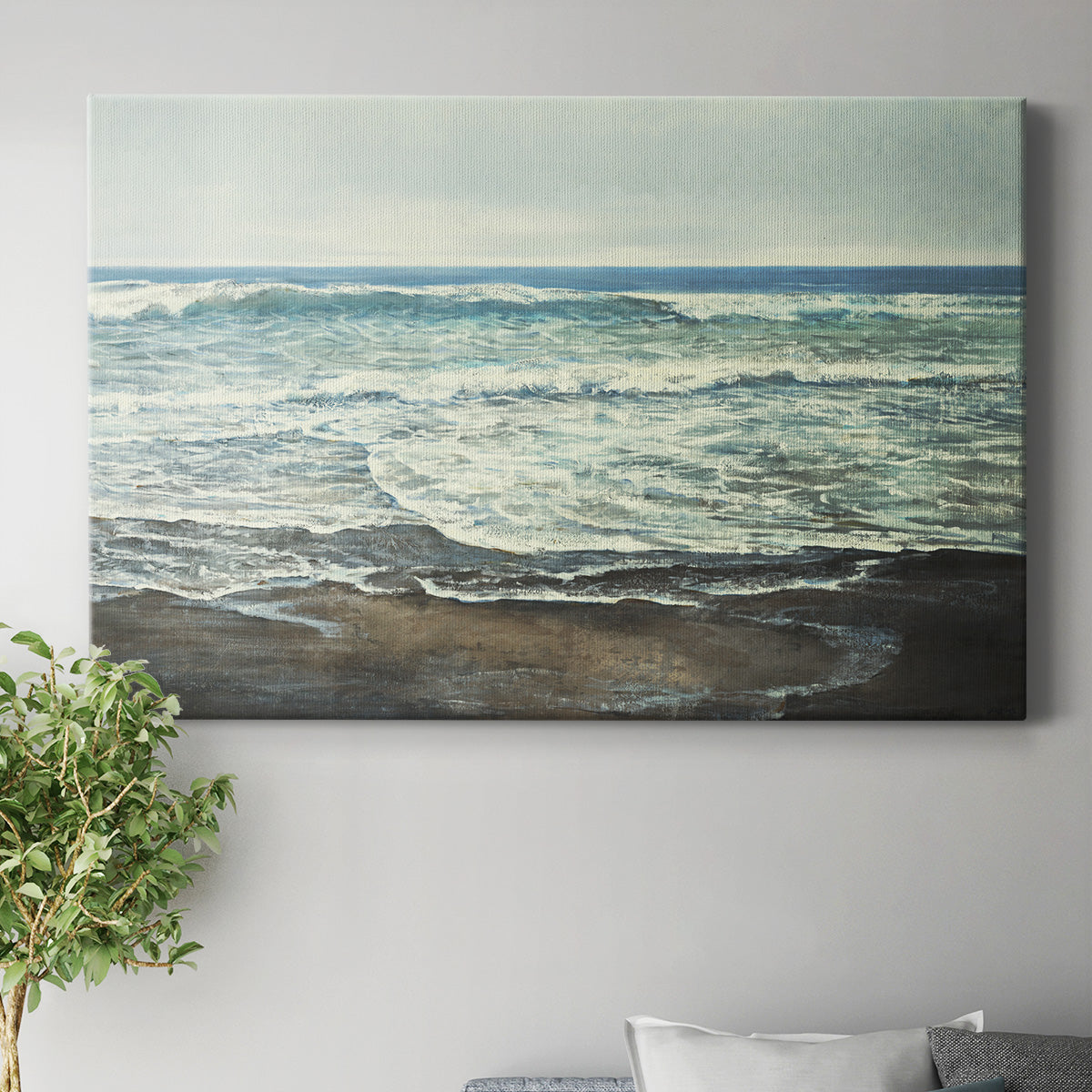 Coastal Reflection - Canvas Art Print