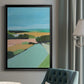 Bright Colored Countryside II - Modern Framed Canvas Print