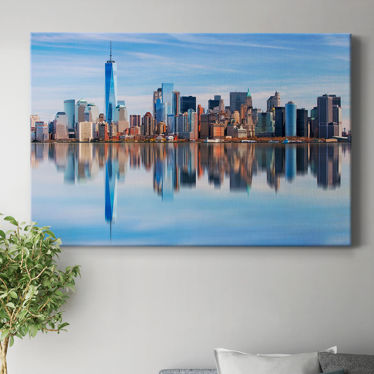 Panoramic View of Manhattan - Canvas Art Print