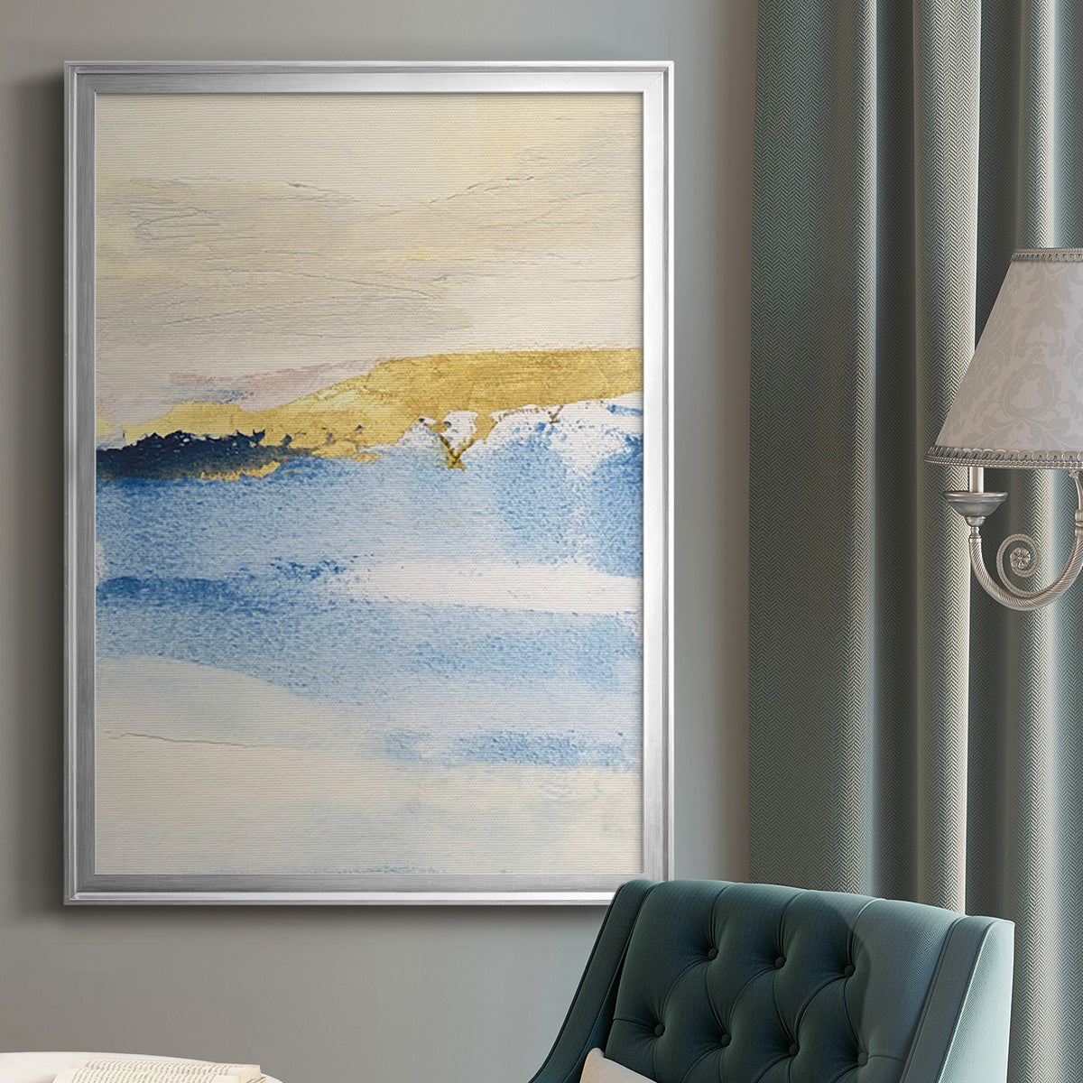 Pampa I - Modern Framed Canvas Print