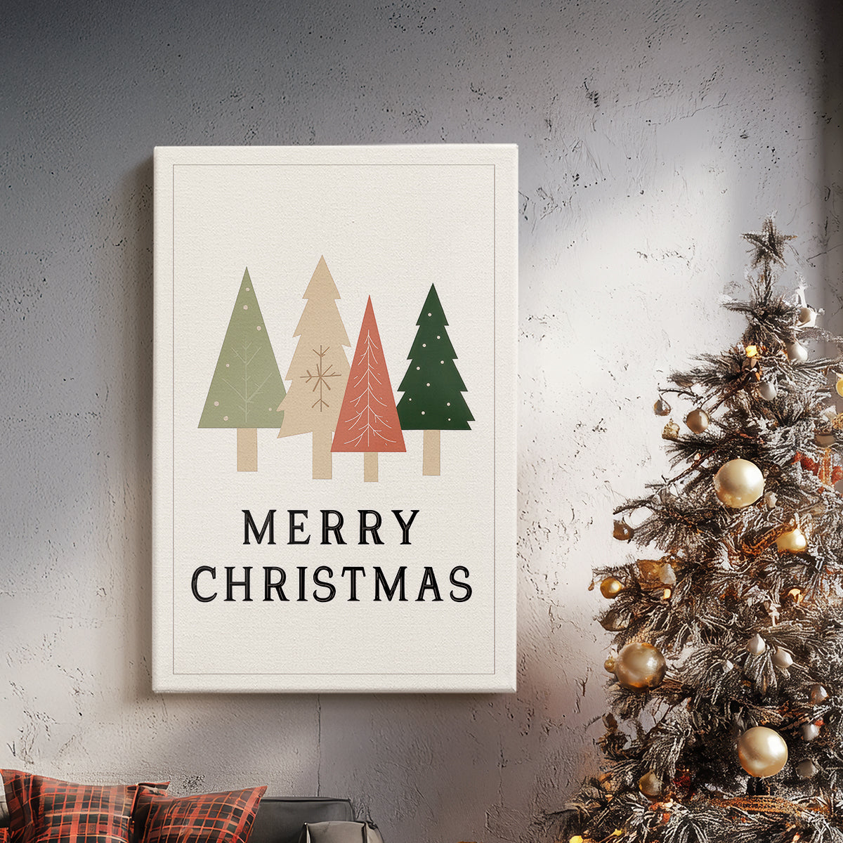 Sleigh of Silver Carol - Canvas Art Print