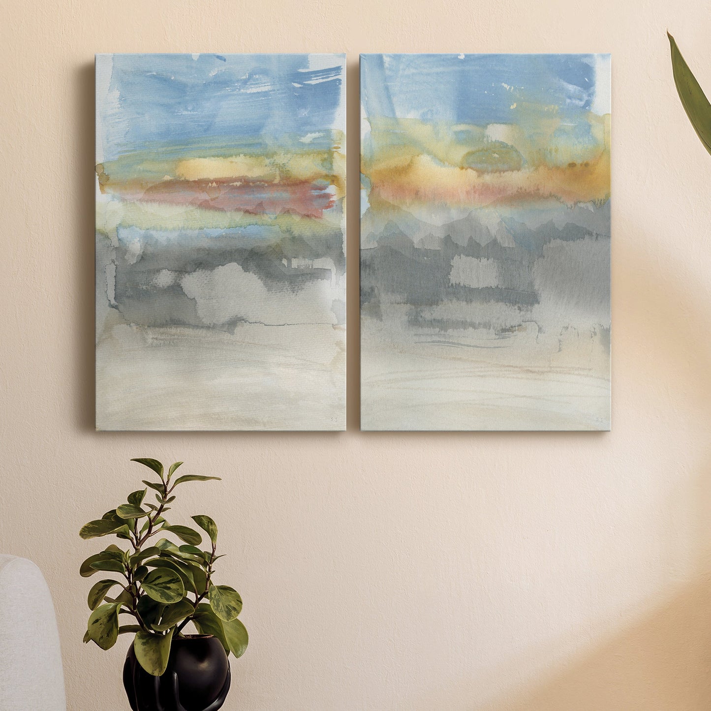 High Desert Sunset I Premium Gallery Wrapped Canvas - Ready to Hang