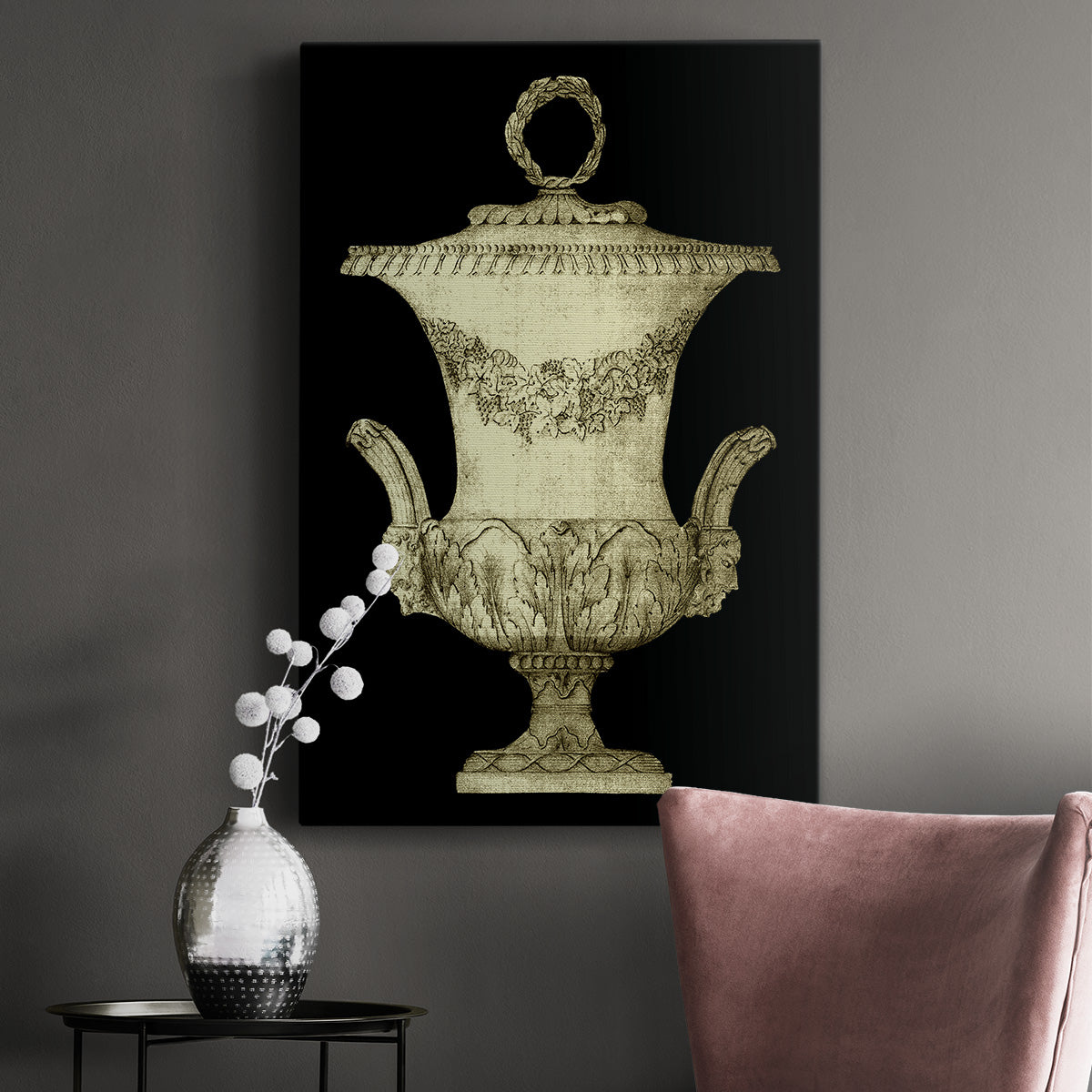 Garden Antiquities III Premium Gallery Wrapped Canvas - Ready to Hang