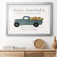 Fresh Sunflowers Truck - Modern Framed Art Print
