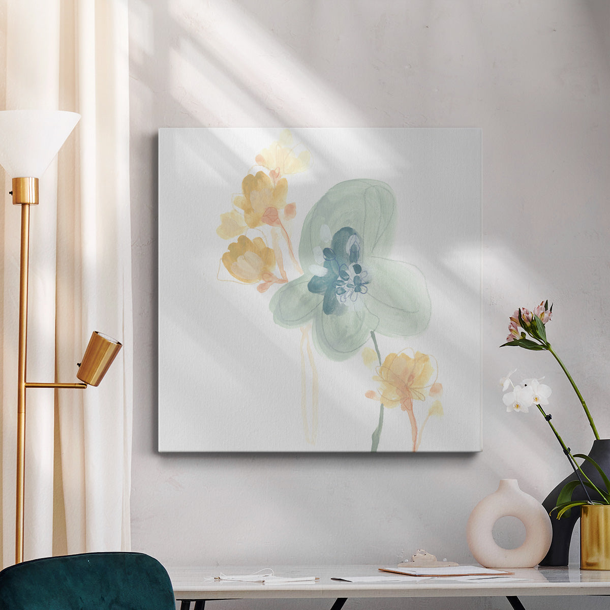 Petite Petals I - Canvas Art Print