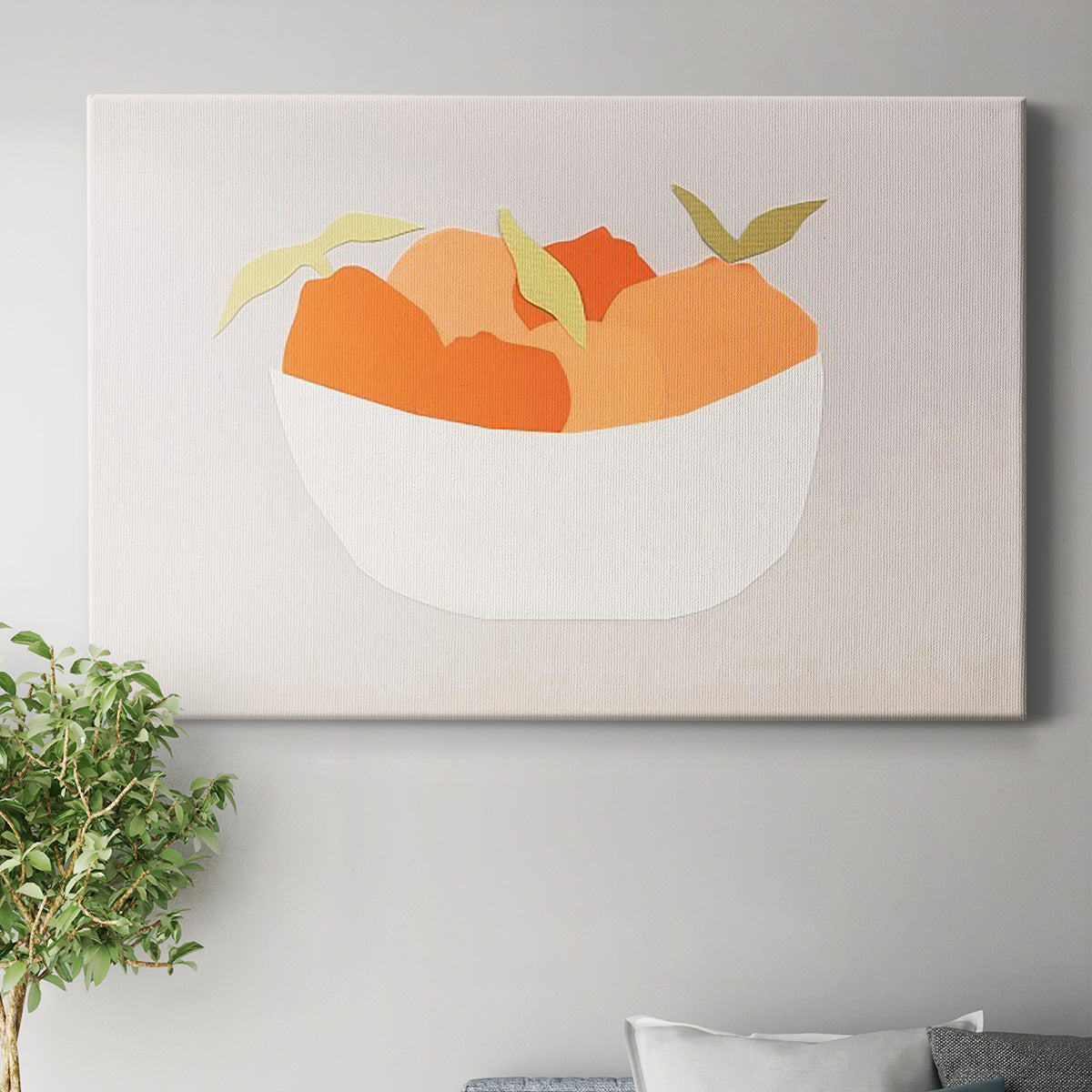 Sumo Citrus II Premium Gallery Wrapped Canvas - Ready to Hang