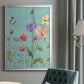 Wildflower Flutter III - Modern Framed Canvas Print