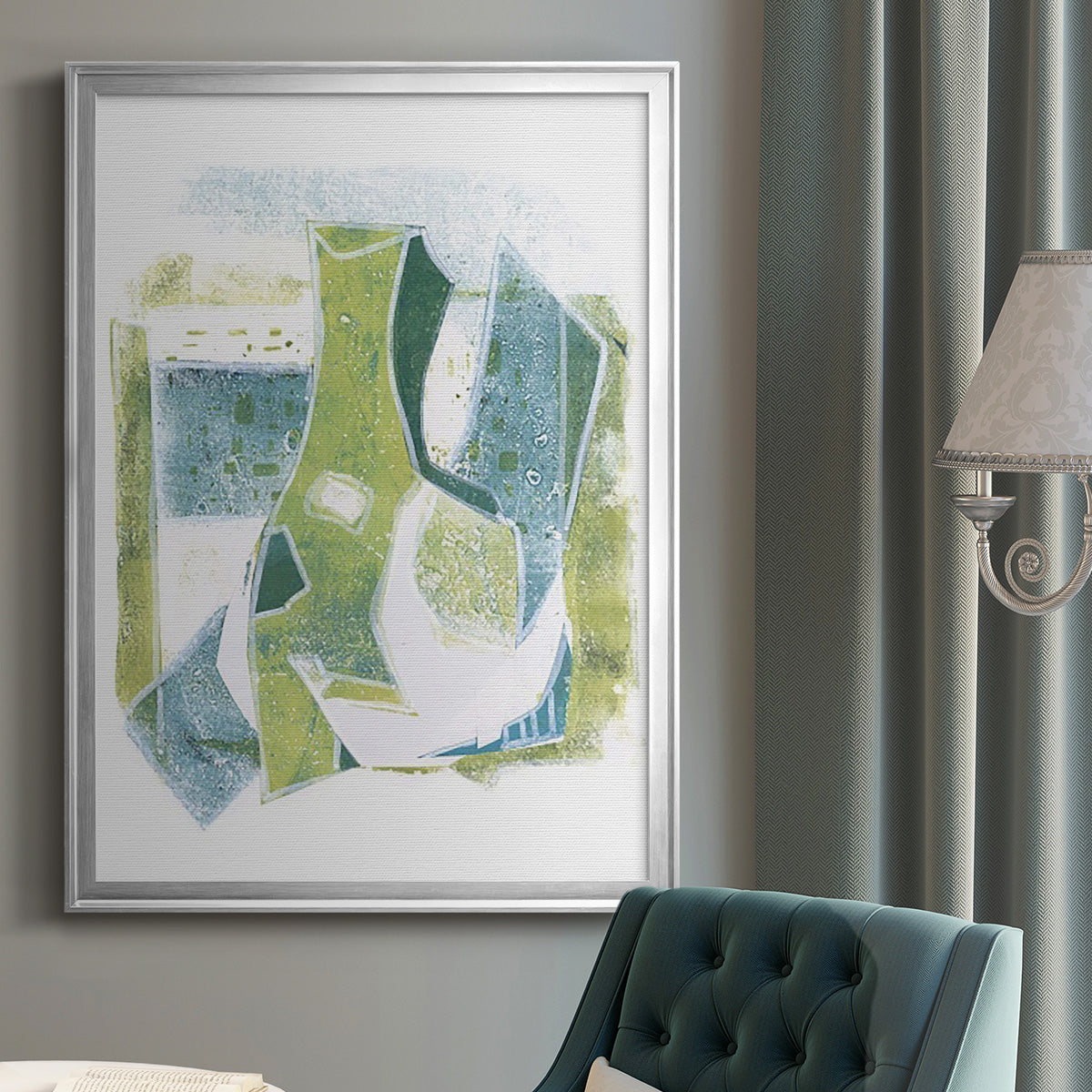 Jubilee Jugs IV - Modern Framed Canvas Print