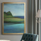 Silent Lakeside I - Modern Framed Canvas Print