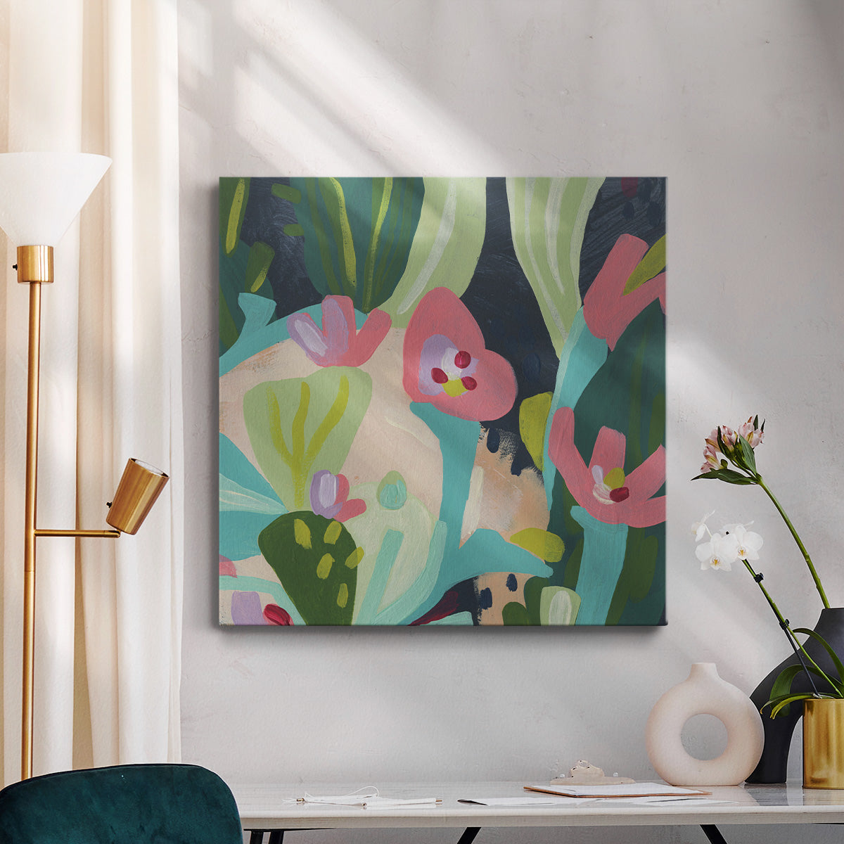 Tropical Celebration III - Canvas Art Print