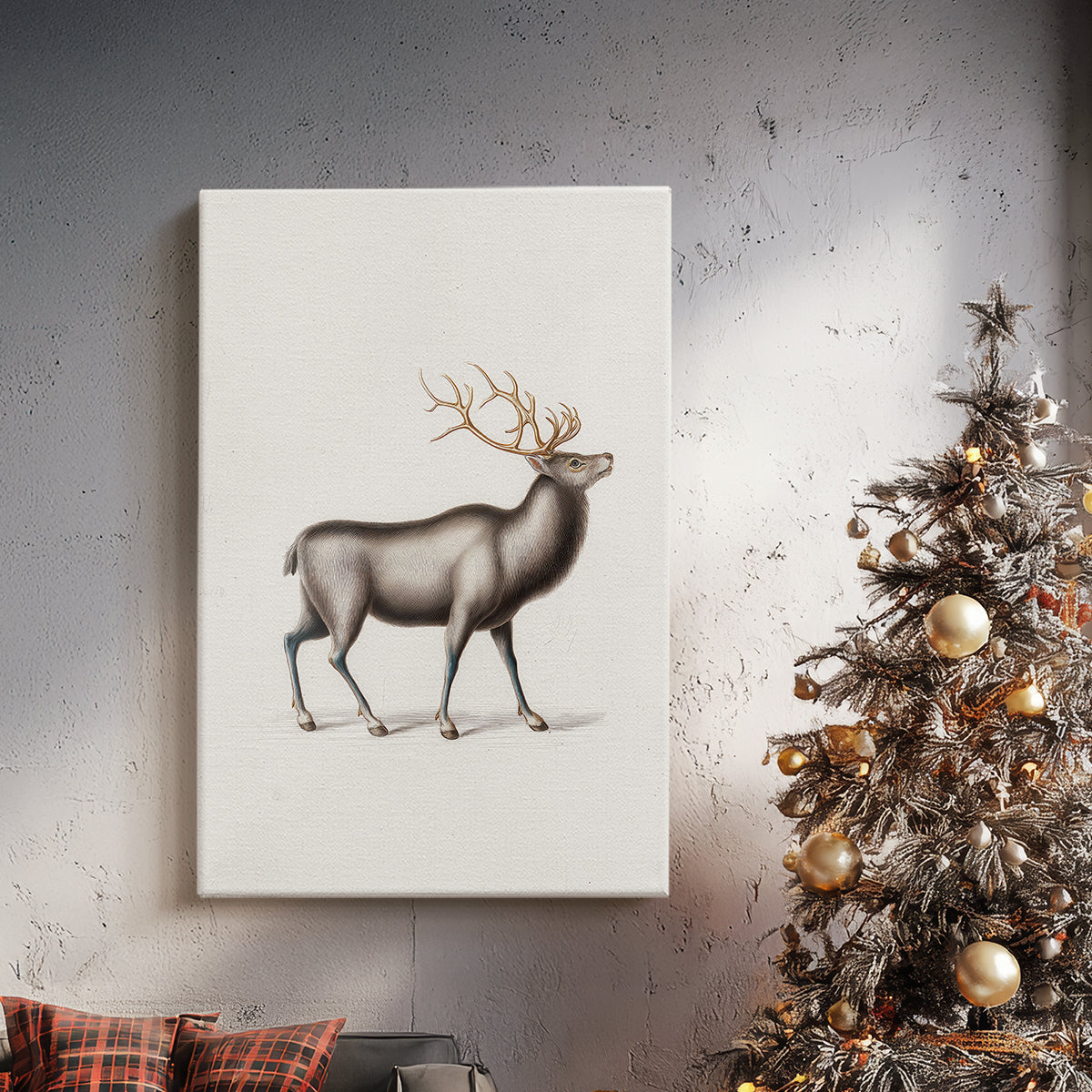 Silver Blessing - Canvas Art Print