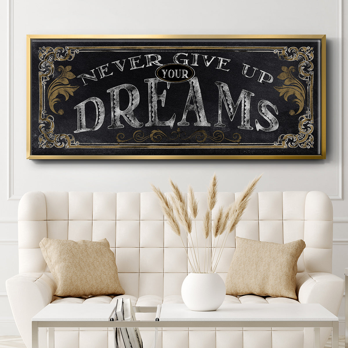 Dreams - Floater Framed Canvas Print