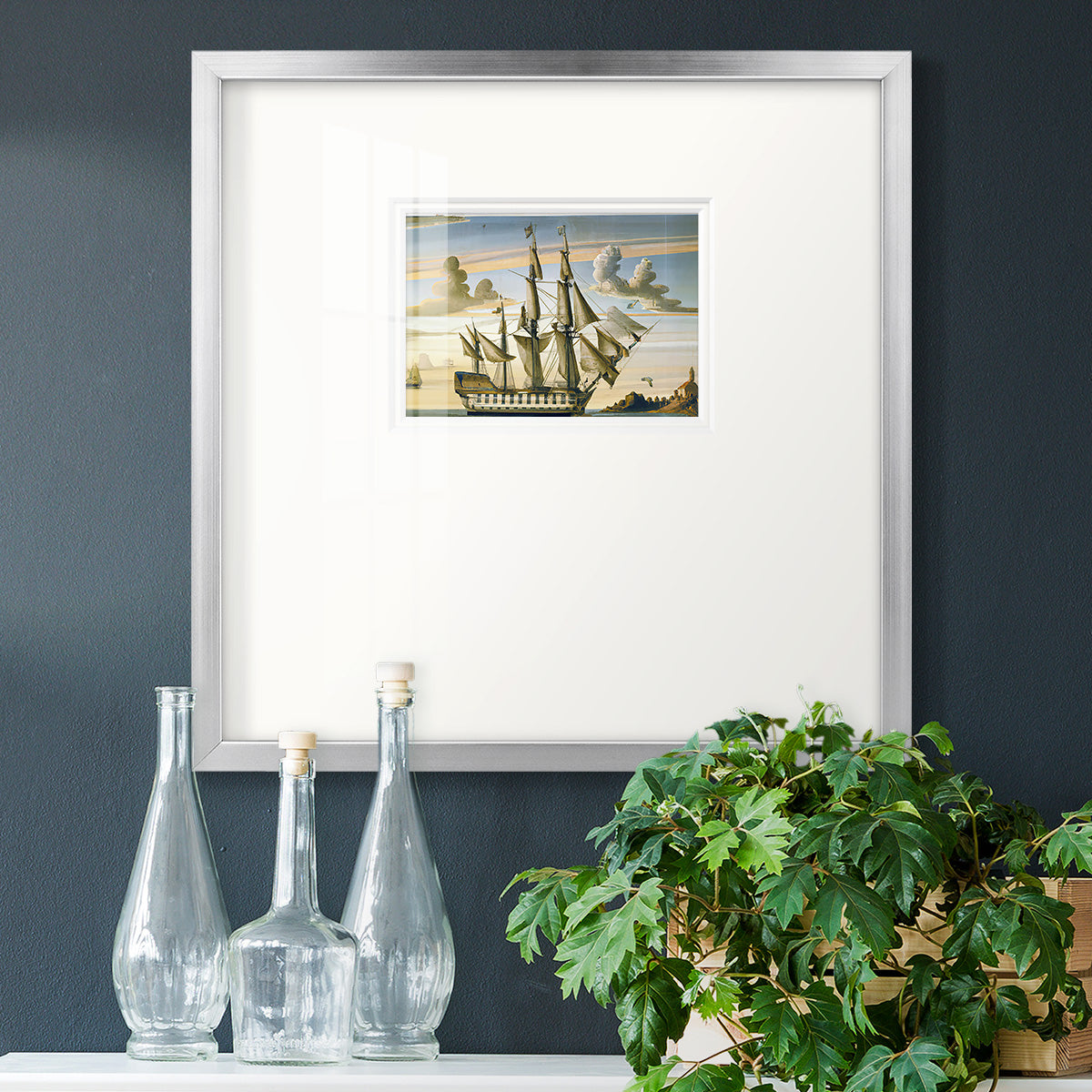 Frigate Premium Framed Print Double Matboard