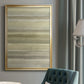 Lines in Neutral I - Modern Framed Canvas Print