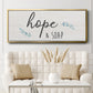 Hope & Soap - Floater Framed Canvas Print