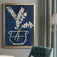 Vessel on Indigo II - Modern Framed Canvas Print