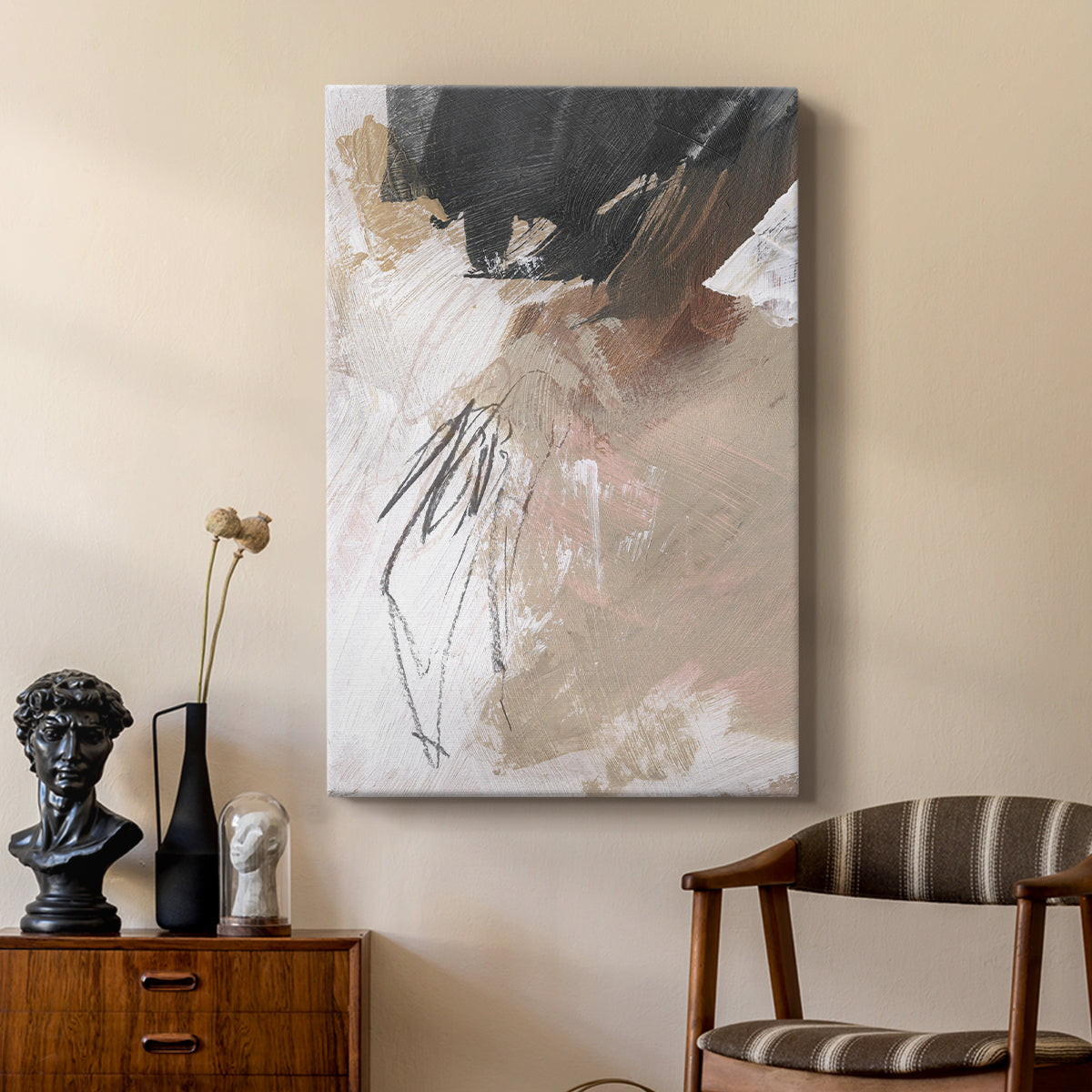 Unbleached Neutrals VI - Canvas Art Print