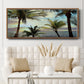 Honduras Sunset - Floater Framed Canvas Print