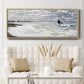 The Sea at Le Havre, 1868 - Floater Framed Canvas Print