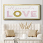 All You Need is Love - Floater Framed Canvas Print