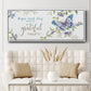 Begin Each Day - Floater Framed Canvas Print