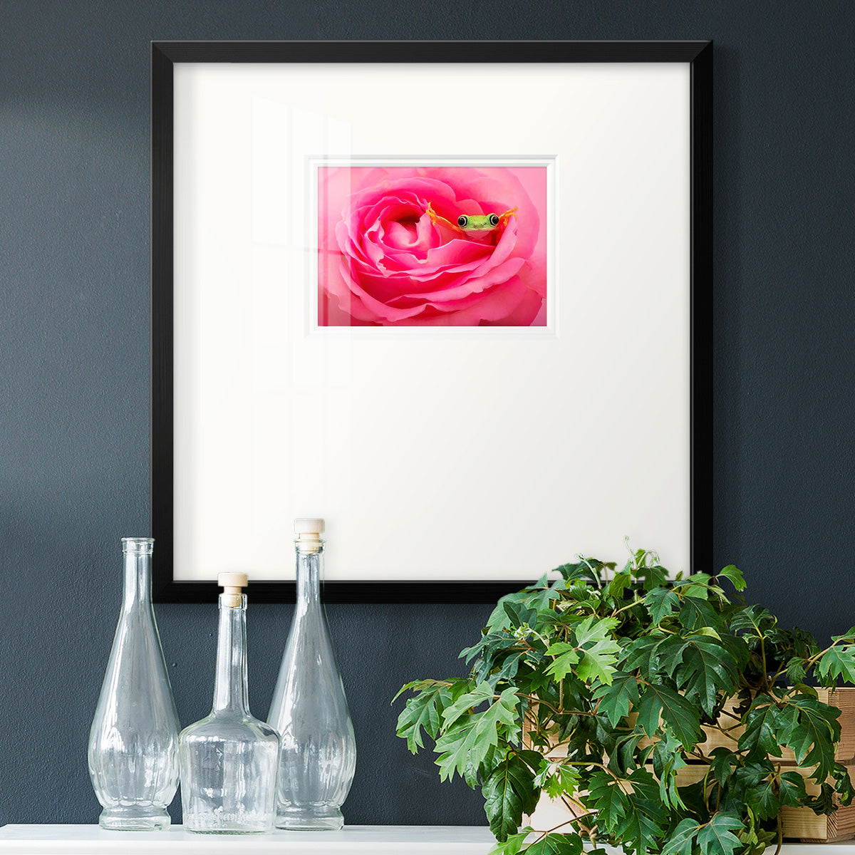 Hanging On VIII Premium Framed Print Double Matboard