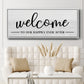 Welcome Ever After - Floater Framed Canvas Print