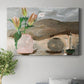 Vase of Pink Flowers V Premium Gallery Wrapped Canvas - Ready to Hang