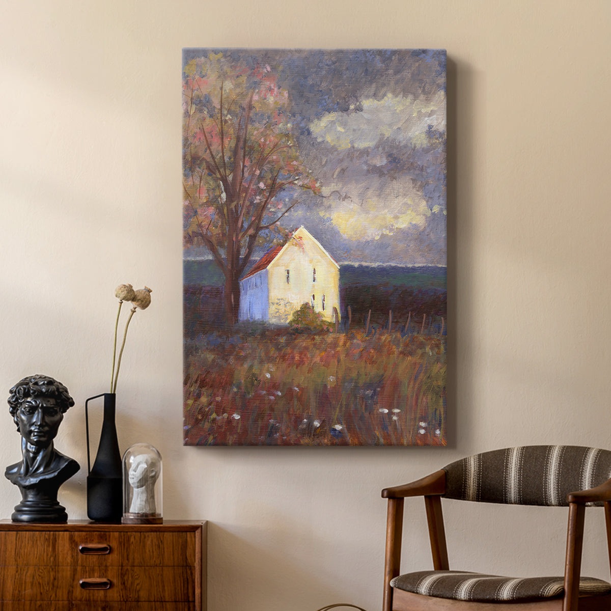 September - Canvas Art Print