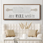 Roll With It - Floater Framed Canvas Print