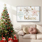 Elegant Ornaments Collection A - Framed Gallery Wrapped Canvas in Floating Frame