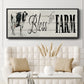 Bless This Farm - Floater Framed Canvas Print