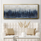 Misty Indigo Forest - Floater Framed Canvas Print