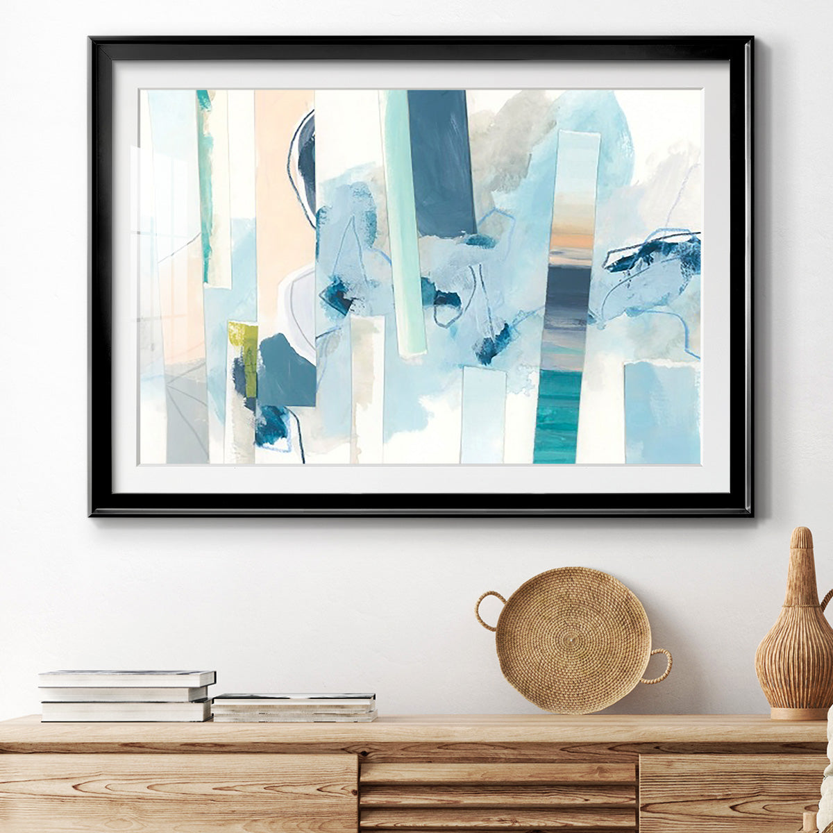 Liquid Strata II Premium Framed Print - Ready to Hang