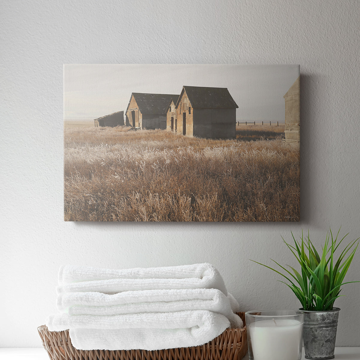 The Old Farm - Canvas Art Print