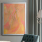 Peach Bliss IV - Modern Framed Canvas Print