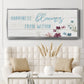 Happiness Blooms - Floater Framed Canvas Print