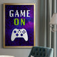 It's Game On II - Modern Framed Canvas Print