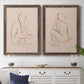 Sketched Pose I - Premium Framed Canvas 2 Piece Set - Ready to Hang