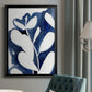 Blue Eucalyptus II - Modern Framed Canvas Print