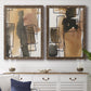 Retro Vibe III - Premium Framed Canvas 2 Piece Set - Ready to Hang