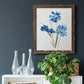 Blue Blossom Botanical I - Premium Canvas Framed in Barnwood - Ready to Hang