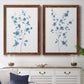 Blue Blossom I - Premium Framed Canvas 2 Piece Set - Ready to Hang