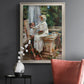 The Fountain Villa Torlonia, Frascati, Italy - Ornate Framed Canvas Print