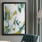 Emerald Ice IV - Modern Framed Canvas Print