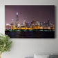 Late Night City Chicago - Canvas Art Print