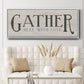 Gather Here With Love - Floater Framed Canvas Print
