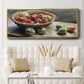 The Plate with Apples, 1880 - Floater Framed Canvas Print