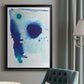 Spare Blue II - Modern Framed Canvas Print