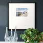 Santorini View Premium Framed Print Double Matboard